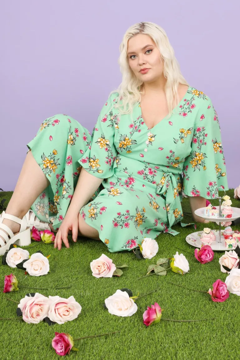 Adelina Jumpsuit>Hell Bunny Clearance