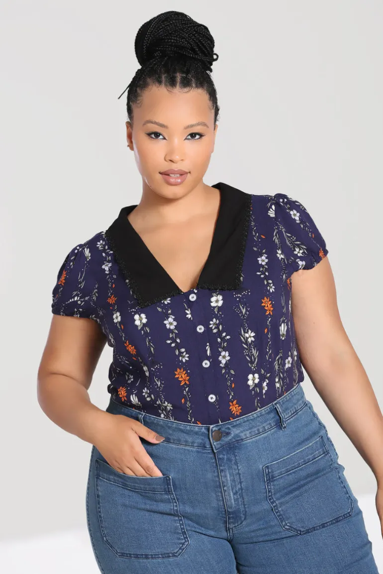 Asta Blouse>Hell Bunny Hot