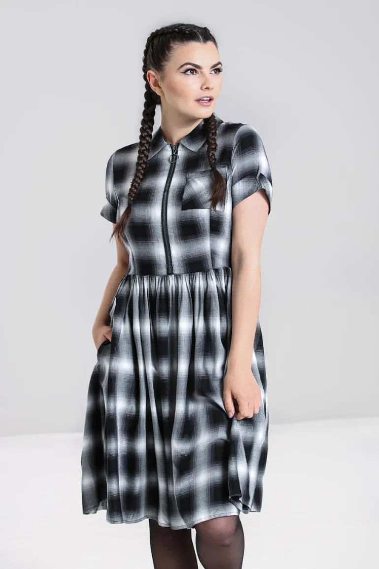 Avril Mid Dress>Hell Bunny New