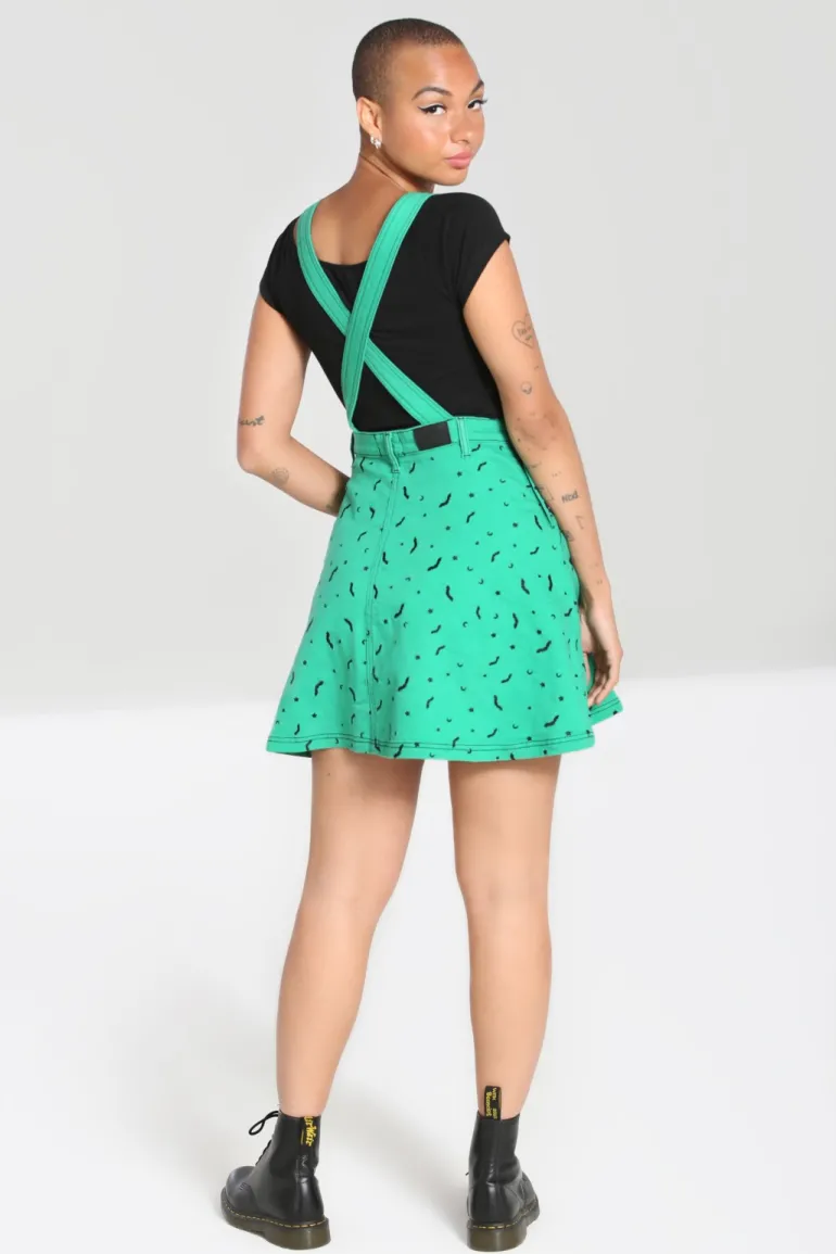 Bat Pinafore Dress>Hell Bunny Cheap