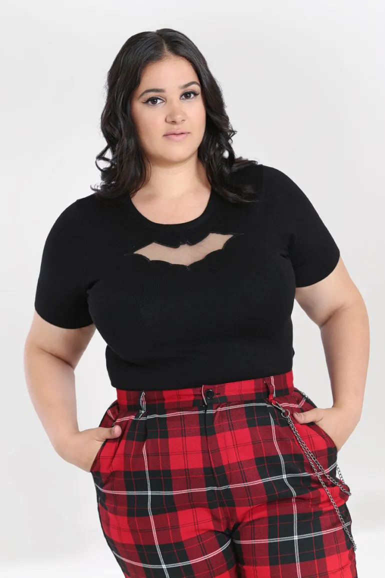 Bat Top>Hell Bunny Sale