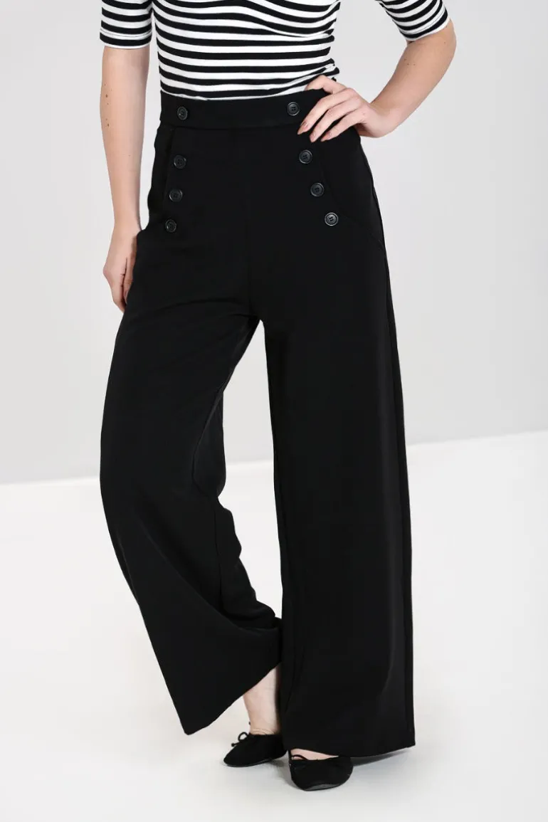 Carlie Swing Trousers>Hell Bunny New