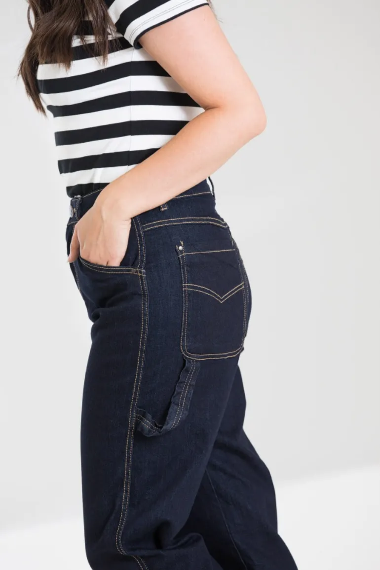 Carpenter Denim Jeans>Hell Bunny Sale