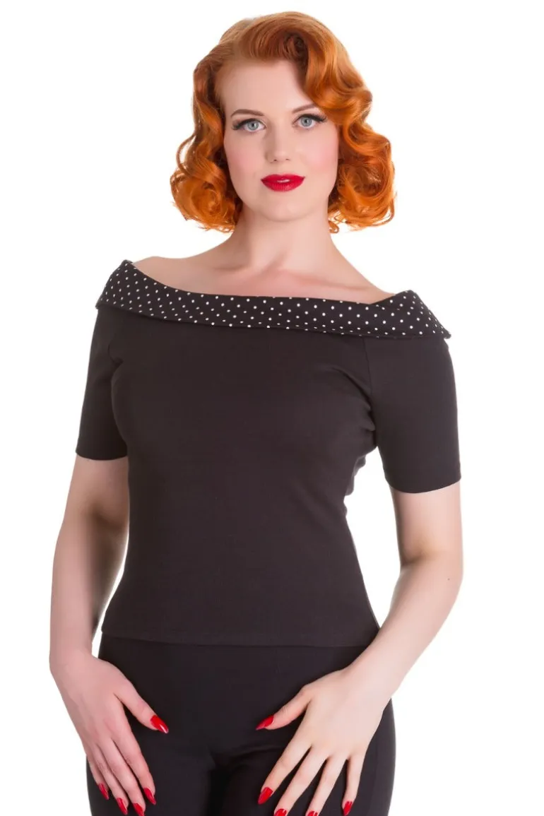 Chloe Top>Hell Bunny New