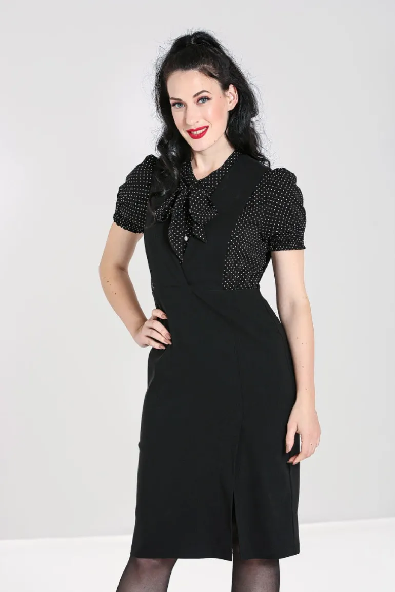 Claire Pinafore Dress>Hell Bunny Cheap