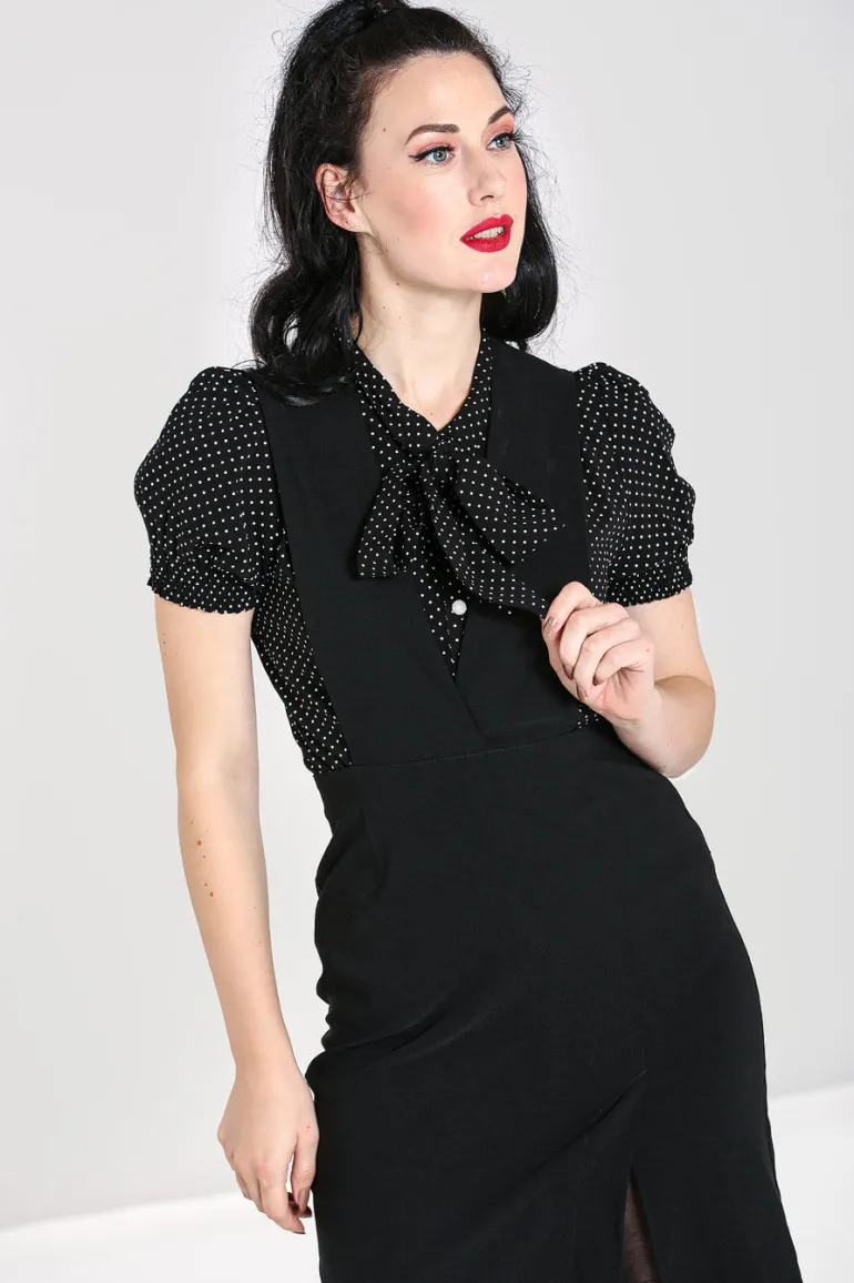 Claire Pinafore Dress>Hell Bunny Cheap