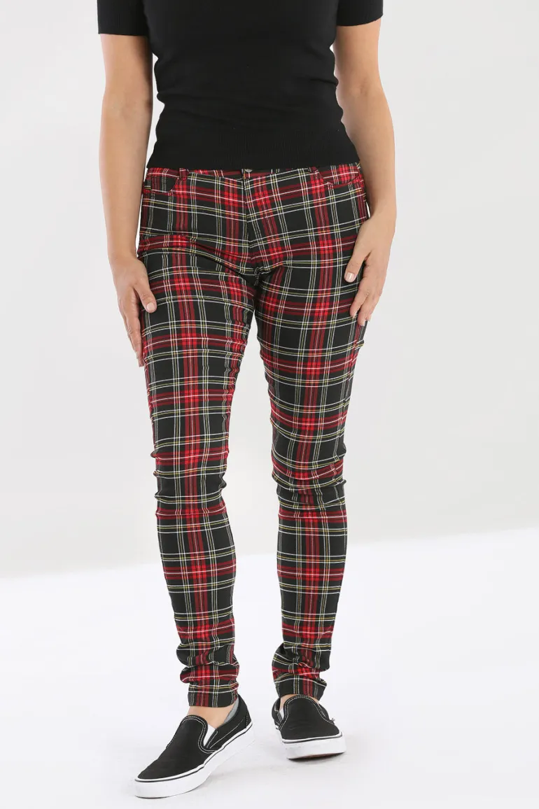 Clash Skinny Trousers>Hell Bunny Store