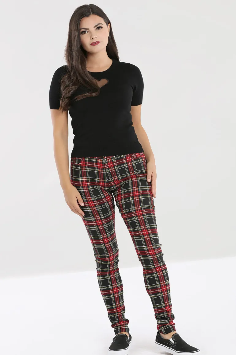 Clash Skinny Trousers>Hell Bunny Store