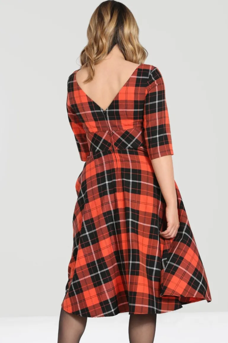 Clementine 50's Dress>Hell Bunny Hot