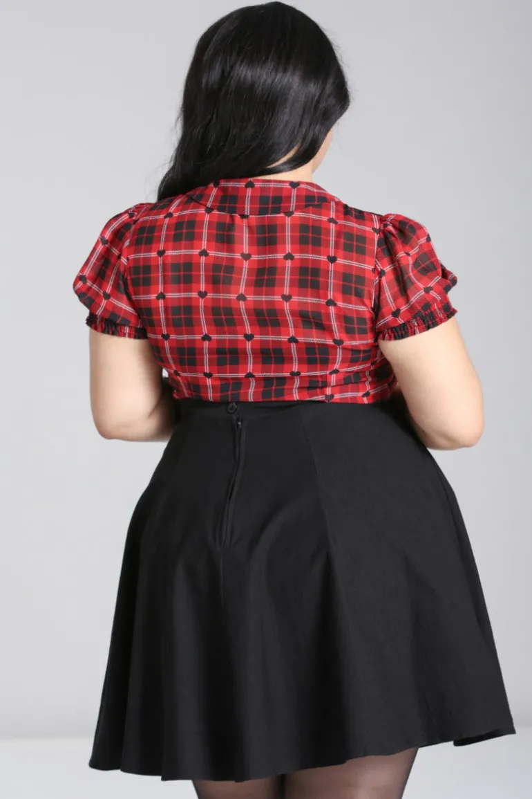 Date Night Blouse>Hell Bunny Best Sale