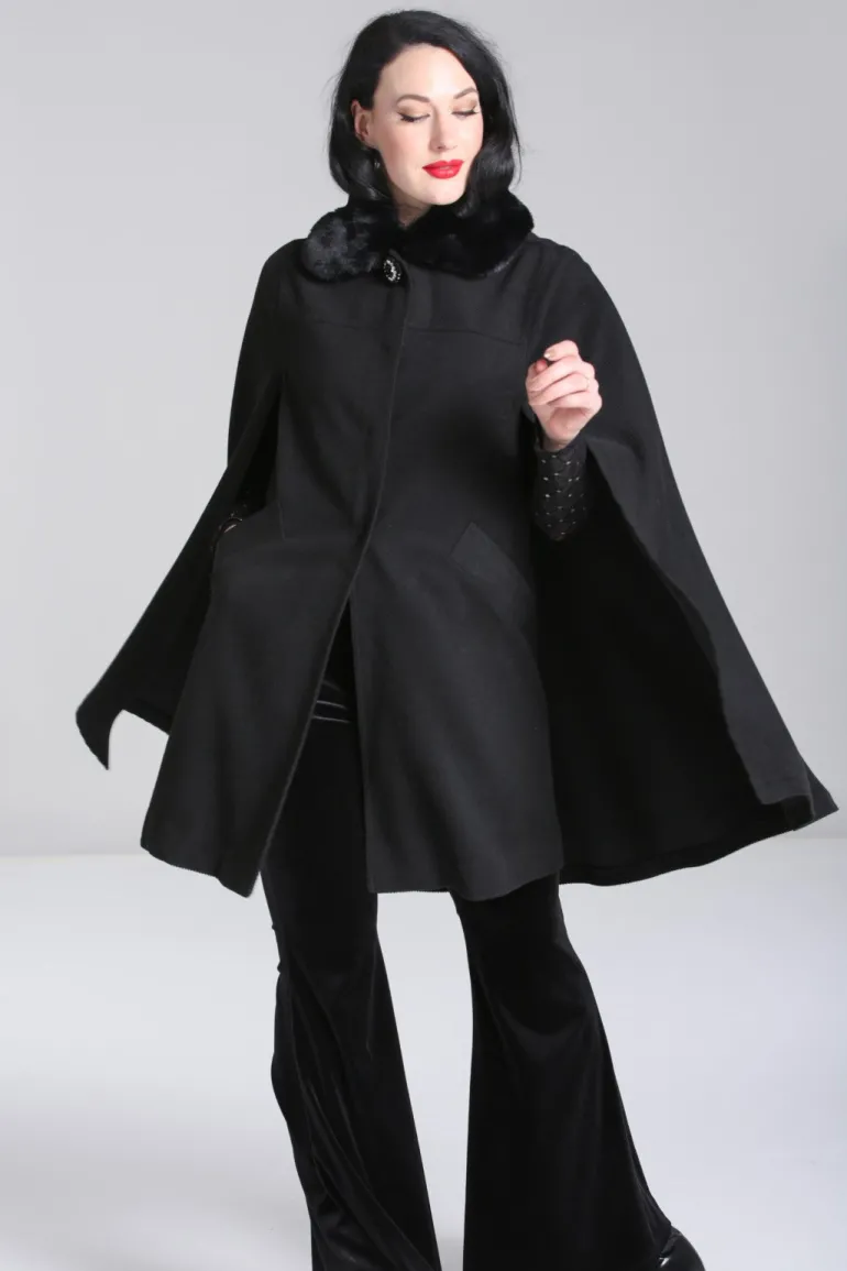 Devon Cape Coat>Hell Bunny Store