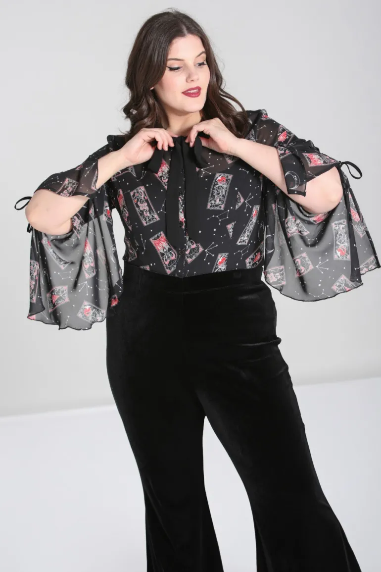 Duality blouse>Hell Bunny Best Sale