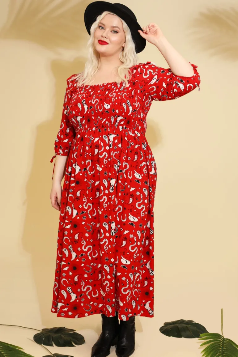 Emmylou Maxi Dress>Hell Bunny Fashion