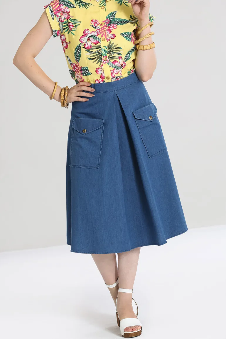 Freddie Skirt>Hell Bunny Sale