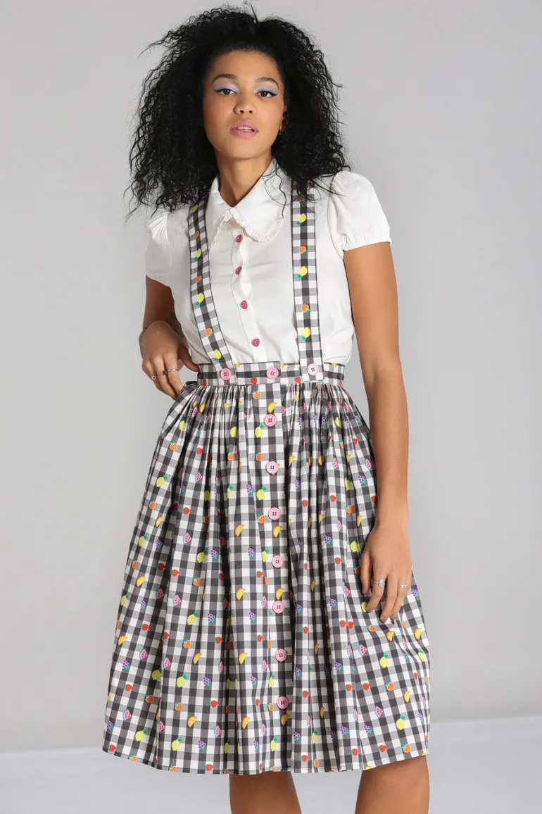 Fruitylou Pinafore Skirt>Hell Bunny Best Sale
