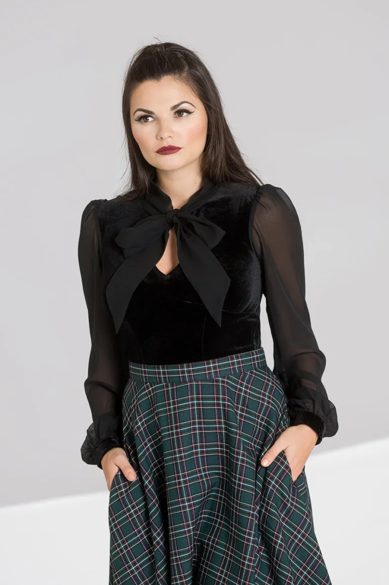 Gabriella Top>Hell Bunny Best Sale
