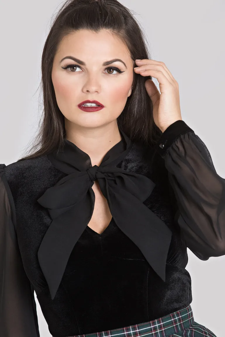 Gabriella Top>Hell Bunny Best Sale