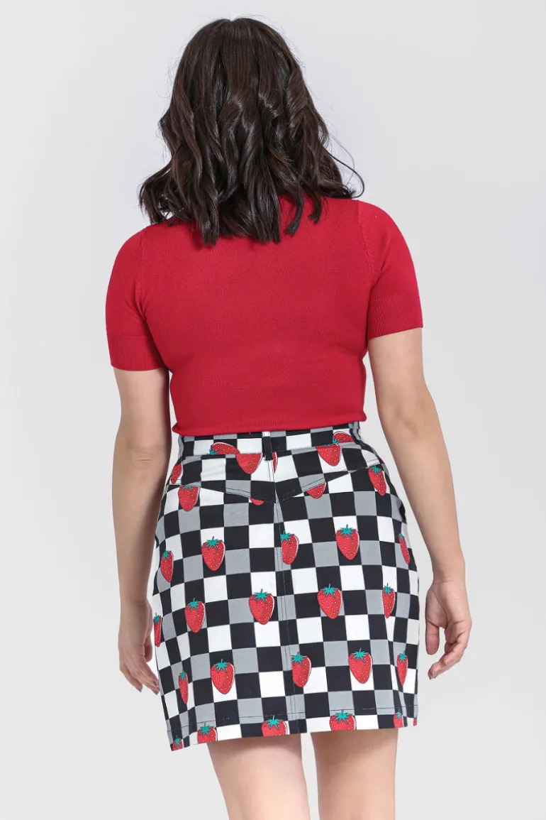 Ginberry Mini Skirt>Hell Bunny Hot