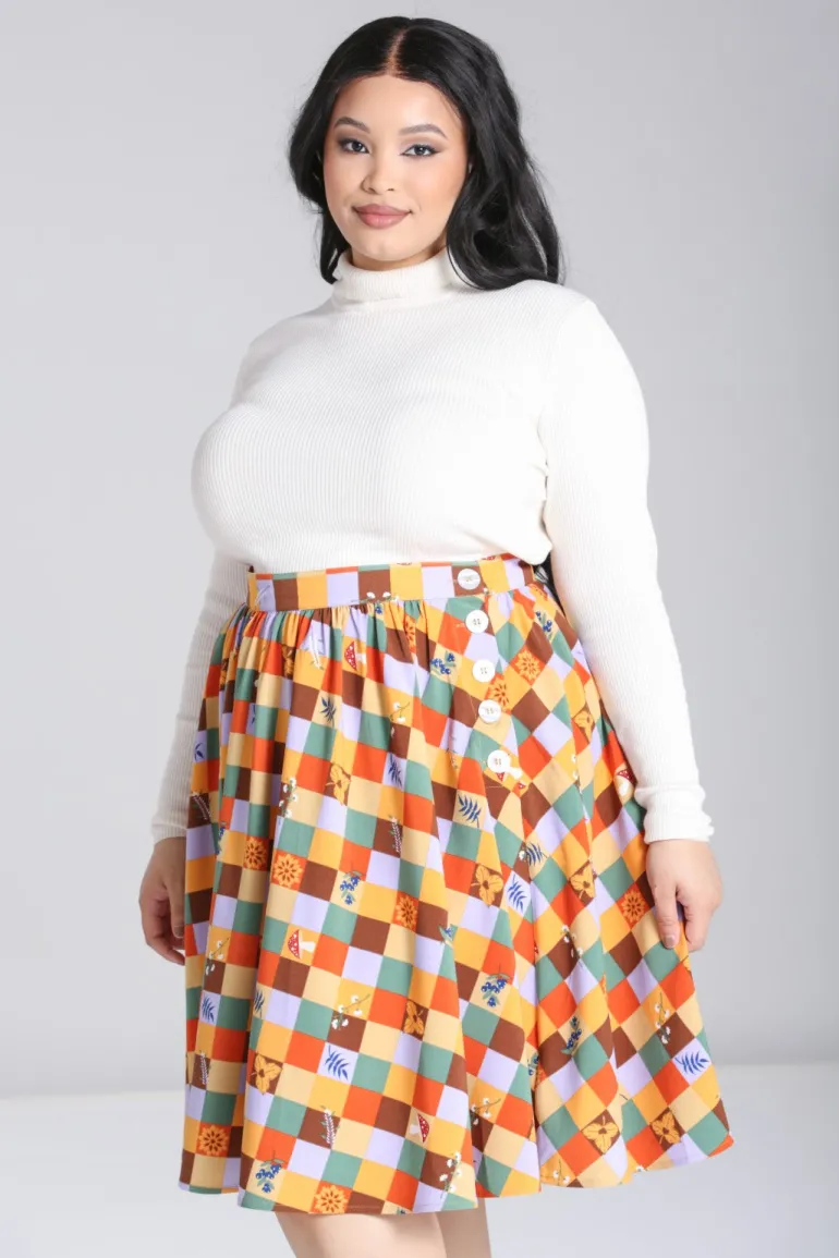 Hawthorn Skirt>Hell Bunny Hot
