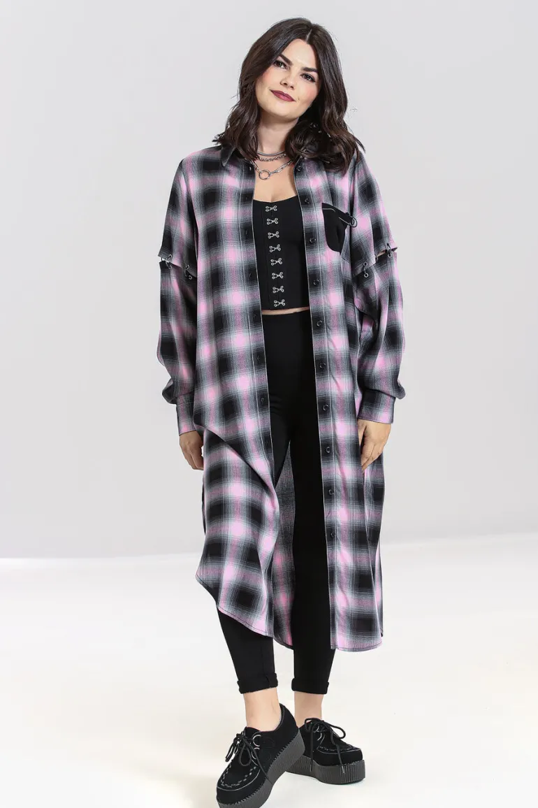 Hayley Shirt Dress>Hell Bunny Discount