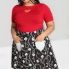 Heart Lock Mini Skirt>Hell Bunny Cheap