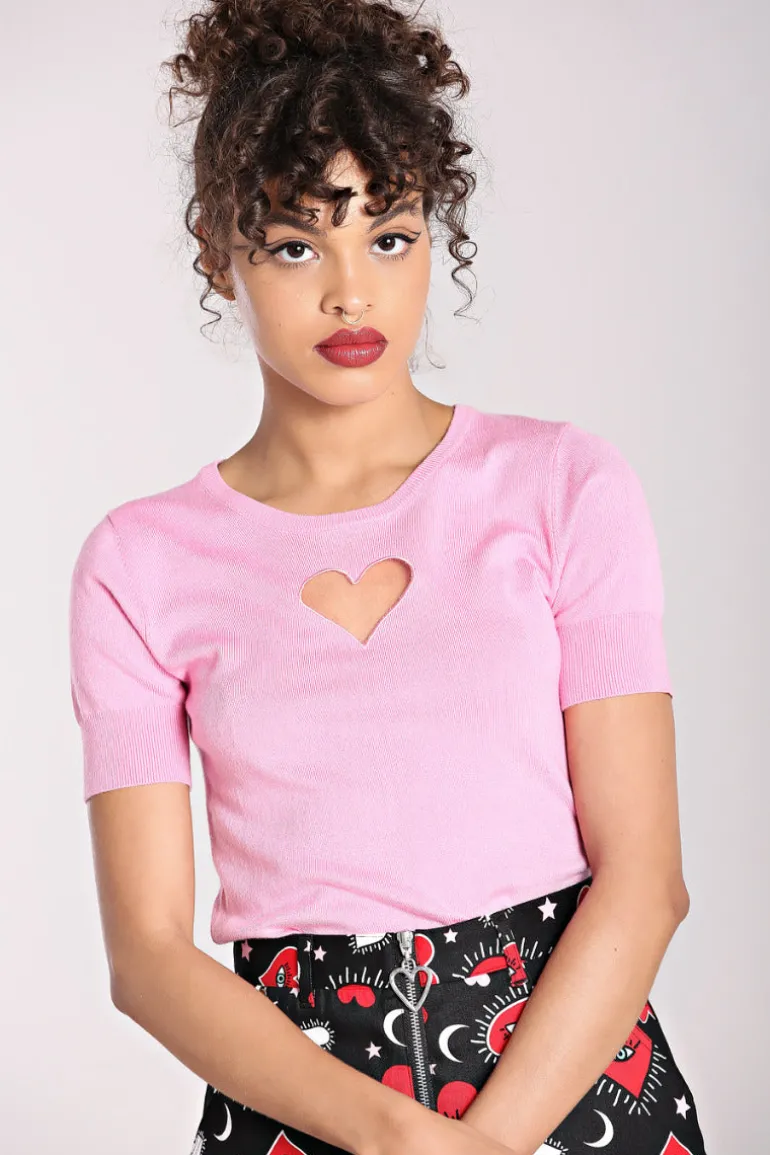 Heart Top>Hell Bunny Discount
