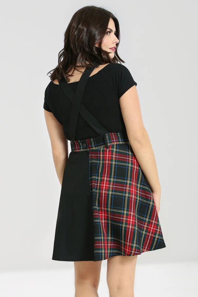 Heather Pinafore Dress>Hell Bunny Cheap
