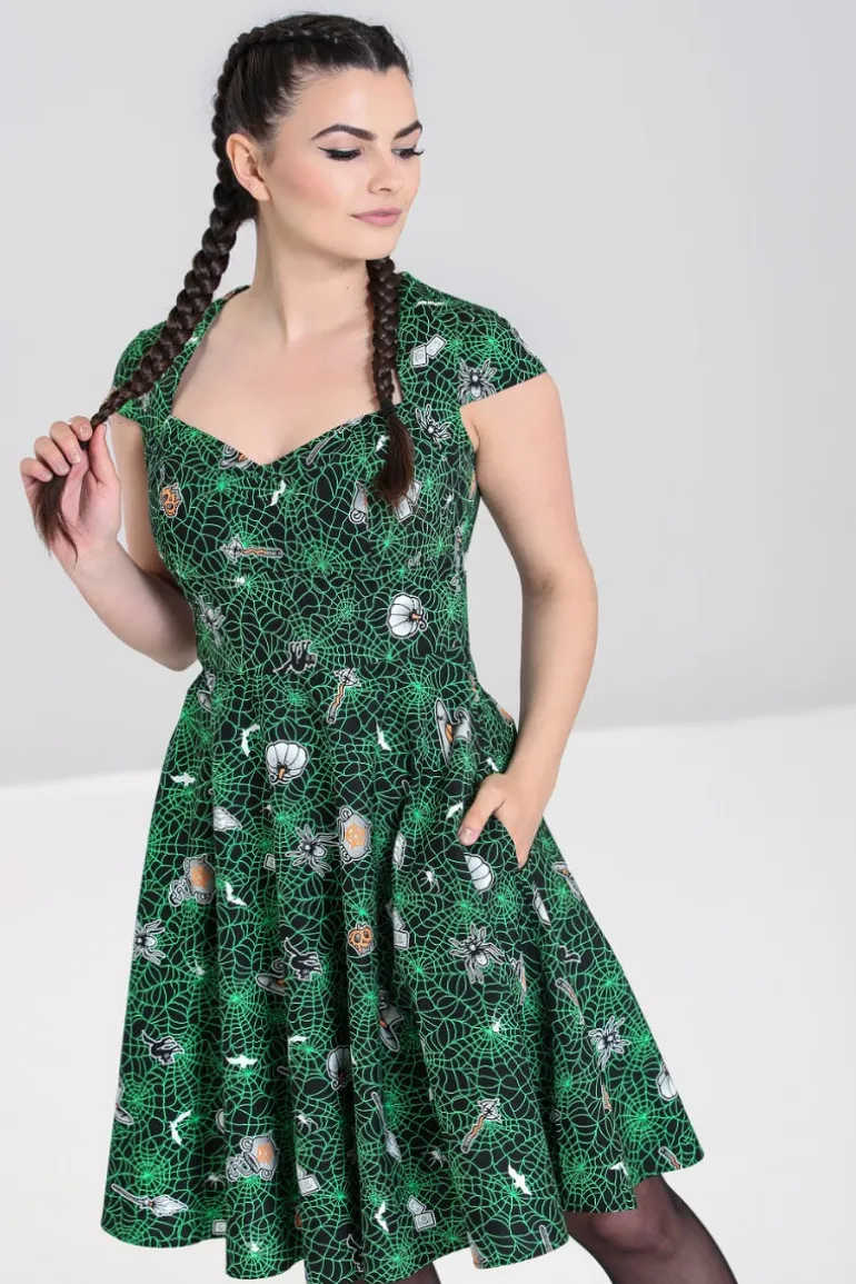 Hex Mid Dress>Hell Bunny Best