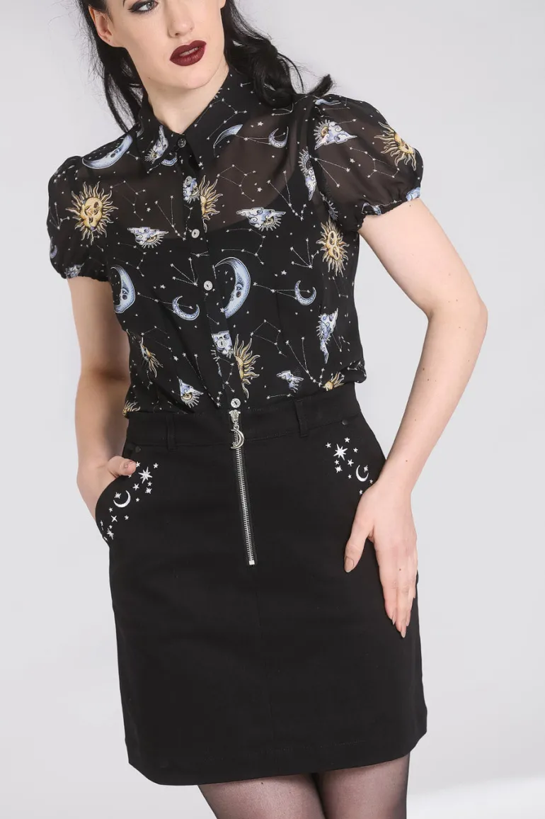 Interstellar Mini Skirt>Hell Bunny Outlet