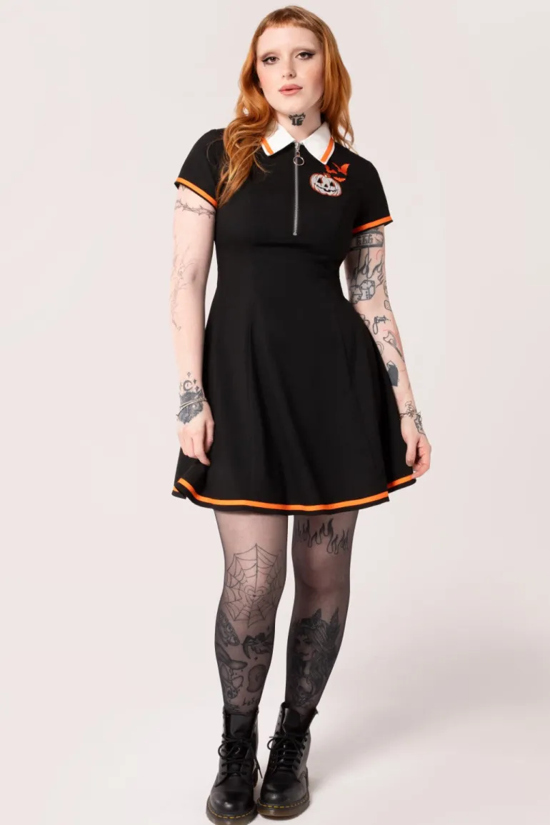 Jack-O-Lantern Dress>Hell Bunny Cheap