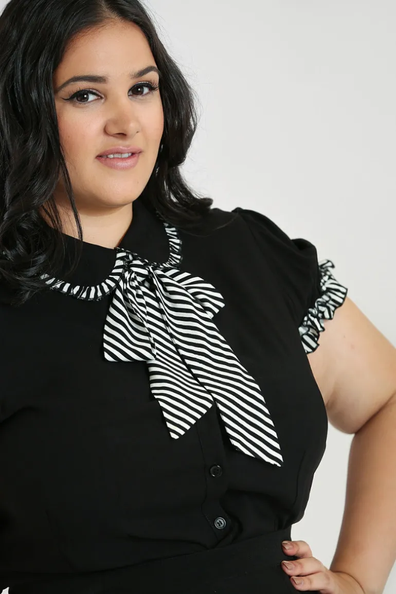 Leslie Blouse>Hell Bunny Hot