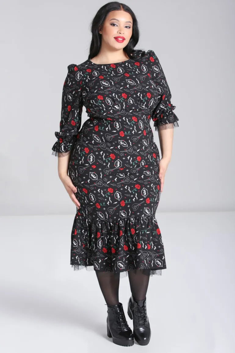 Lilith Maxi Dress>Hell Bunny Clearance