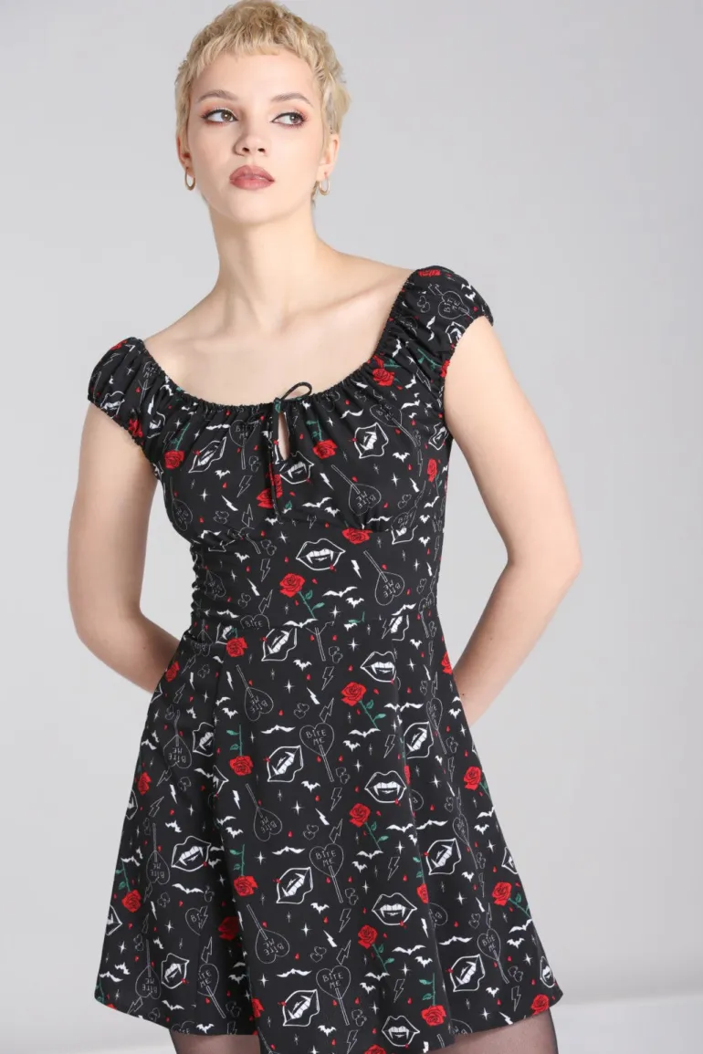 Lilith Mini Dress>Hell Bunny New