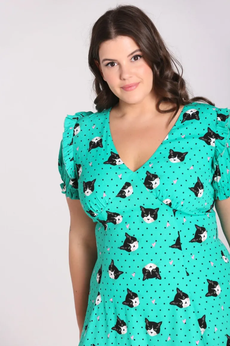 love_cats_midi_dress_3.webp Love Cats Midi Dress>Hell Bunny Hot