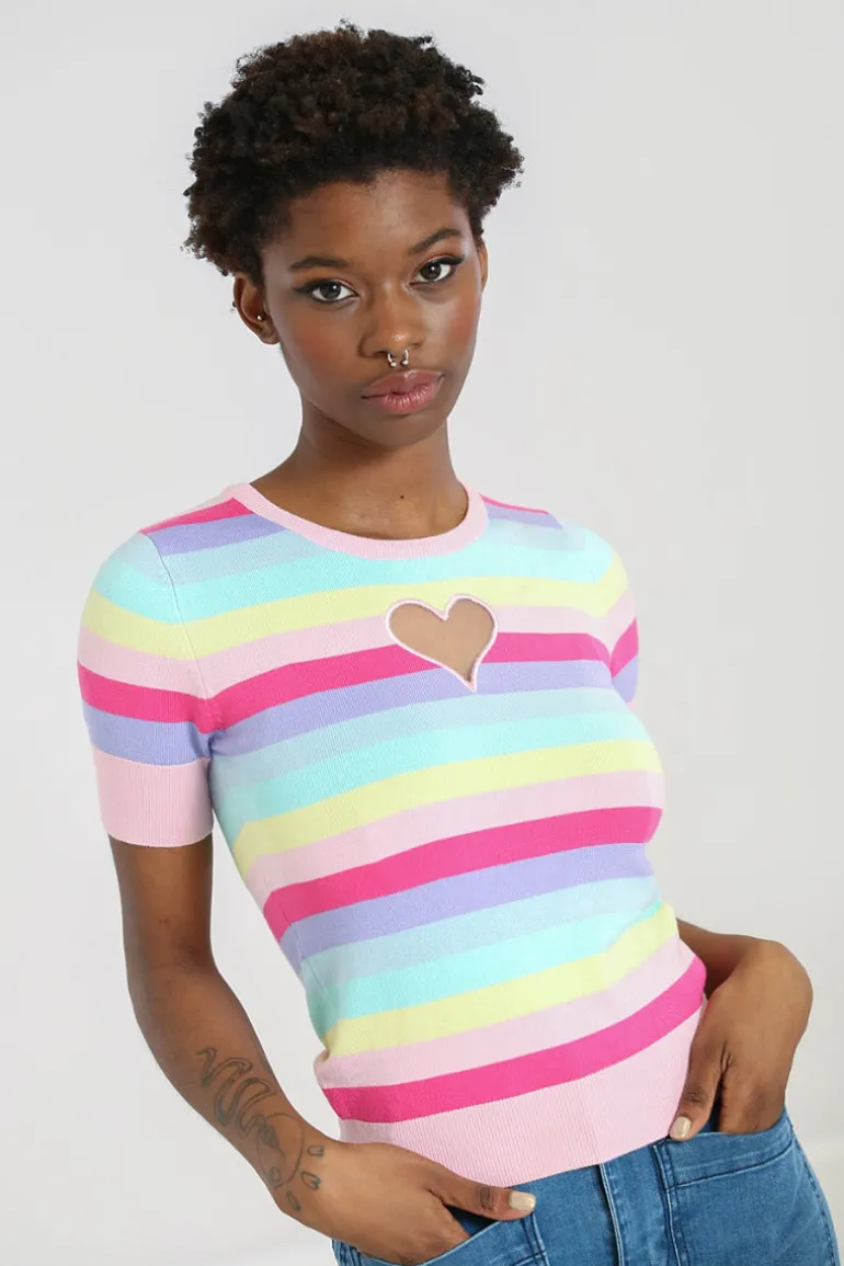 Love Heart Top>Hell Bunny Outlet