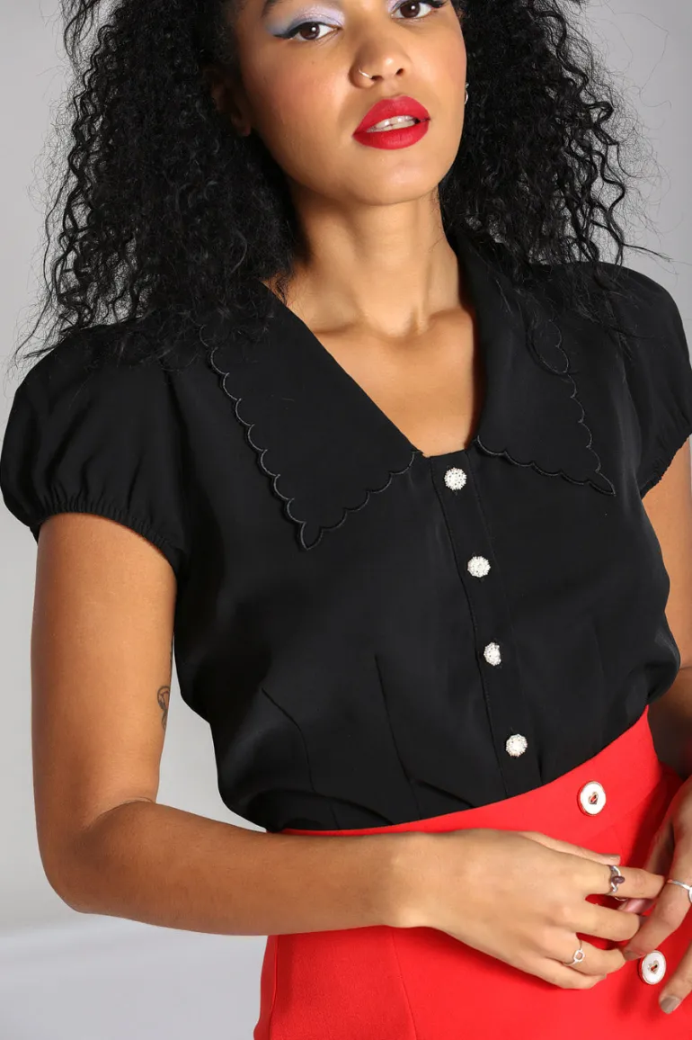 Maddy Blouse>Hell Bunny New