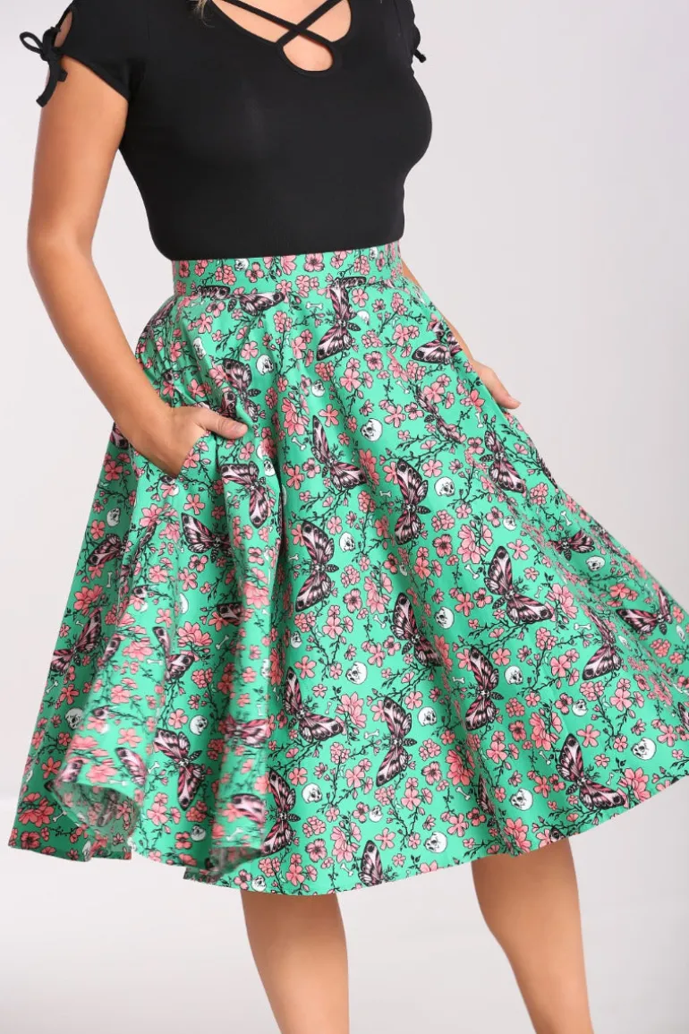 Madilynn 50's Skirt>Hell Bunny Hot