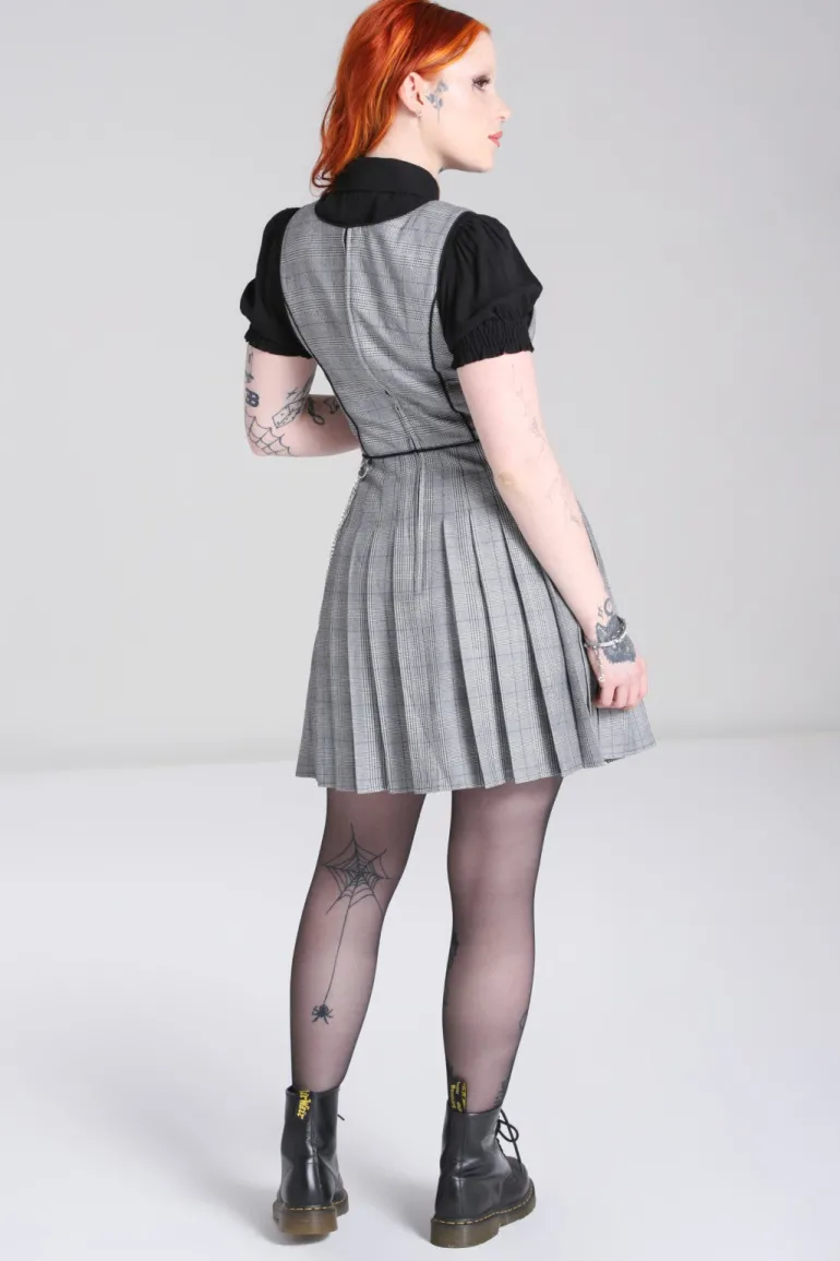 Mina Pinafore Dress>Hell Bunny Online