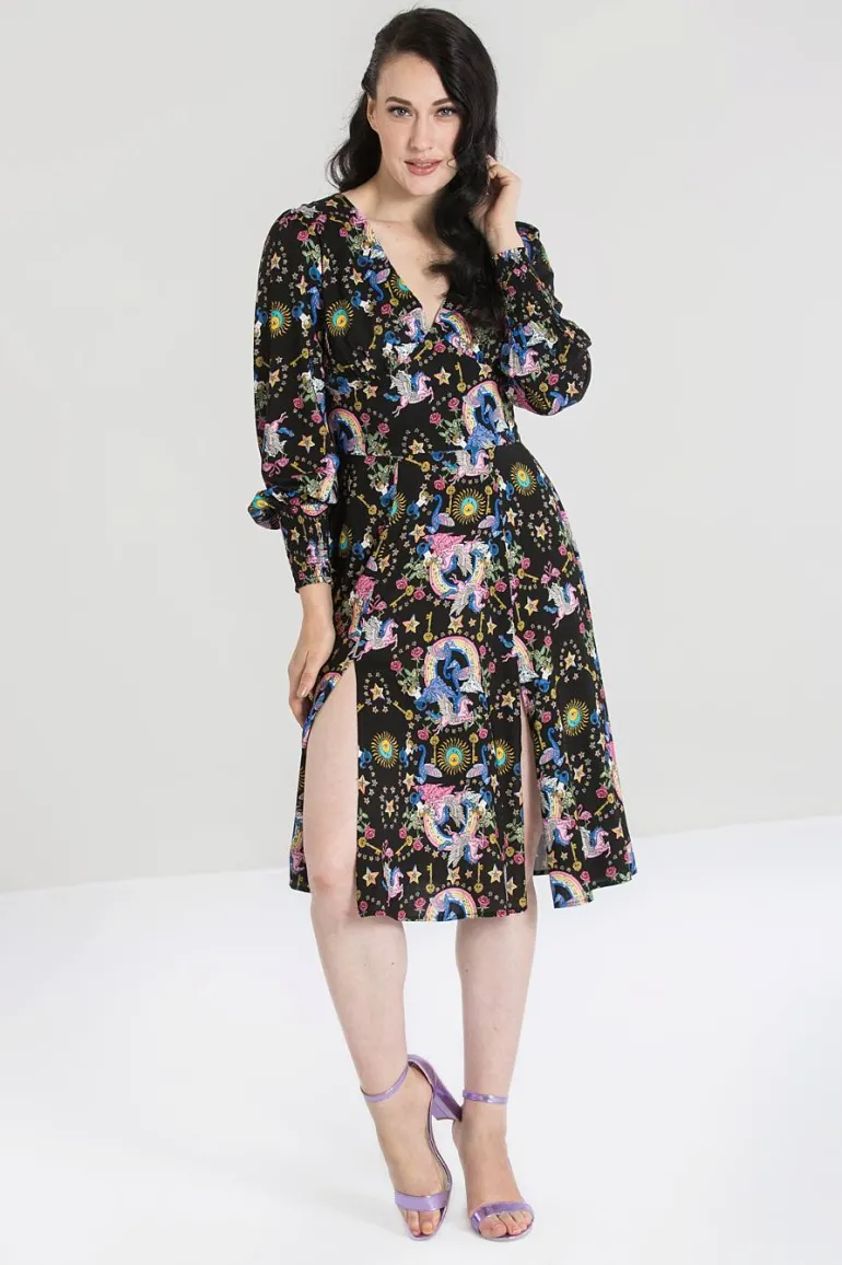 Moondance Mid Dress>Hell Bunny Cheap