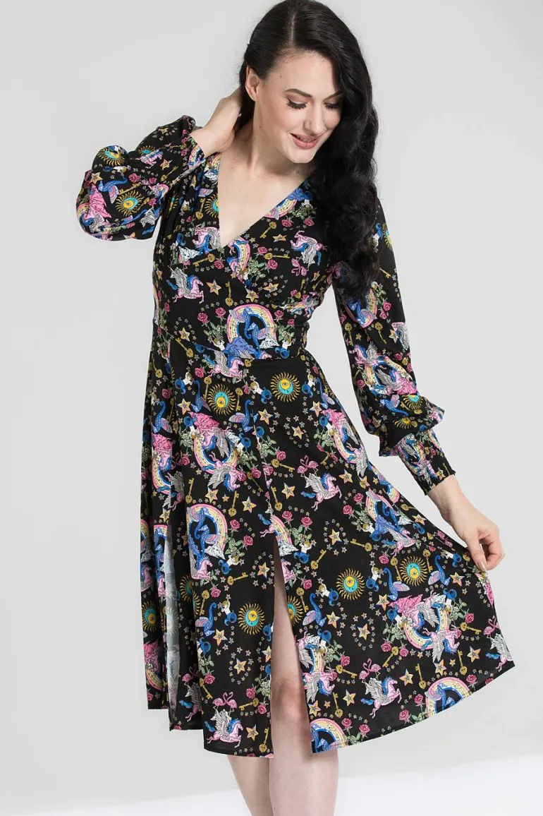 Moondance Mid Dress>Hell Bunny Cheap