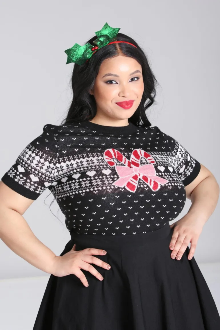 Natalie Top>Hell Bunny Hot