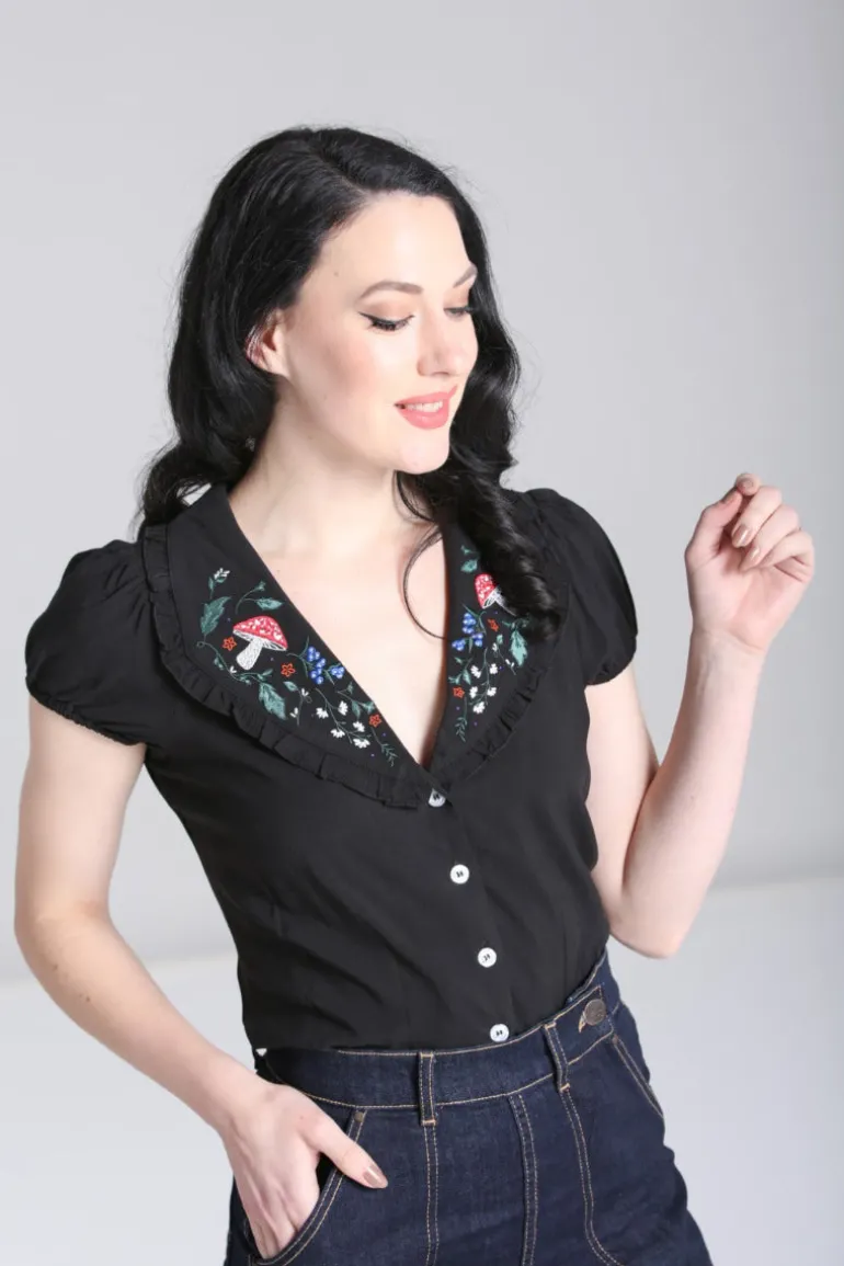 Natura Blouse>Hell Bunny Best