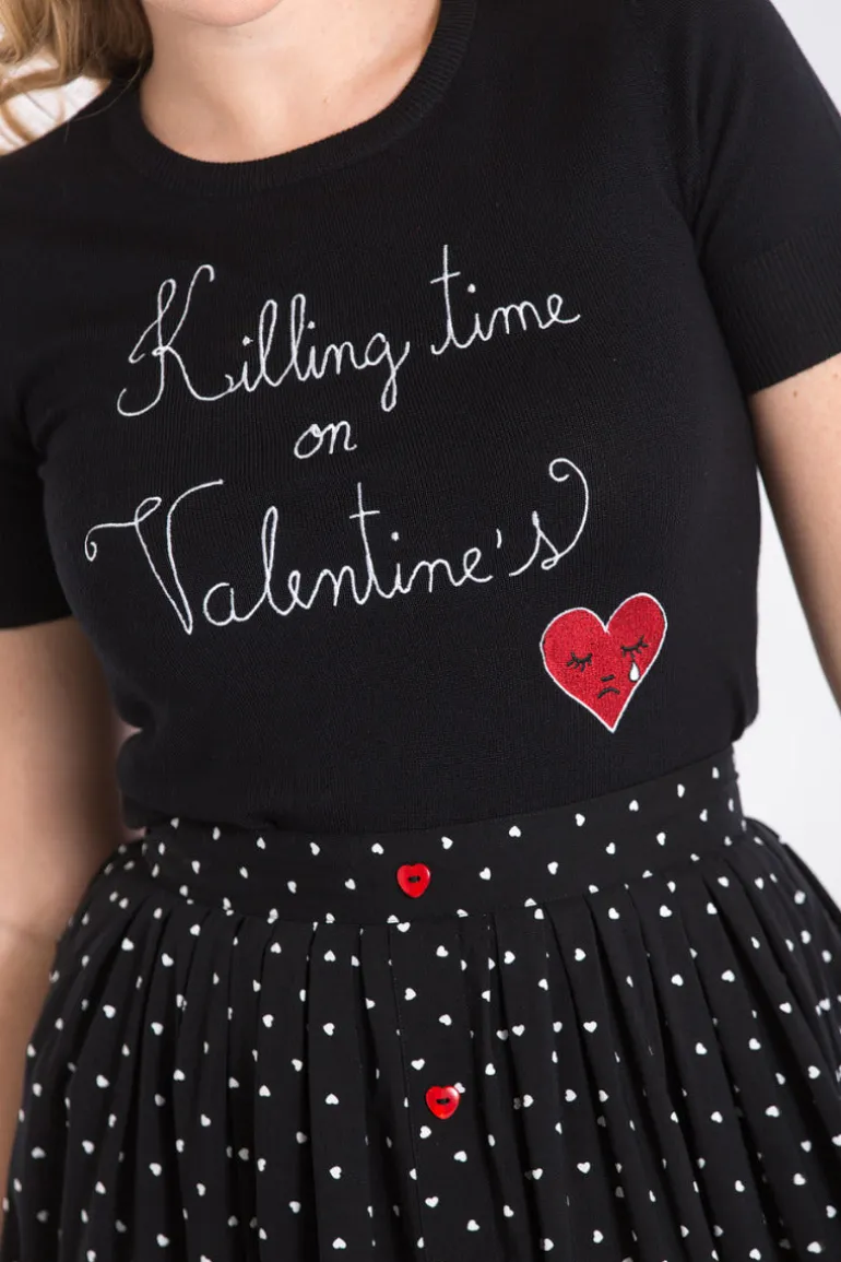Non - Valentine Top>Hell Bunny Hot