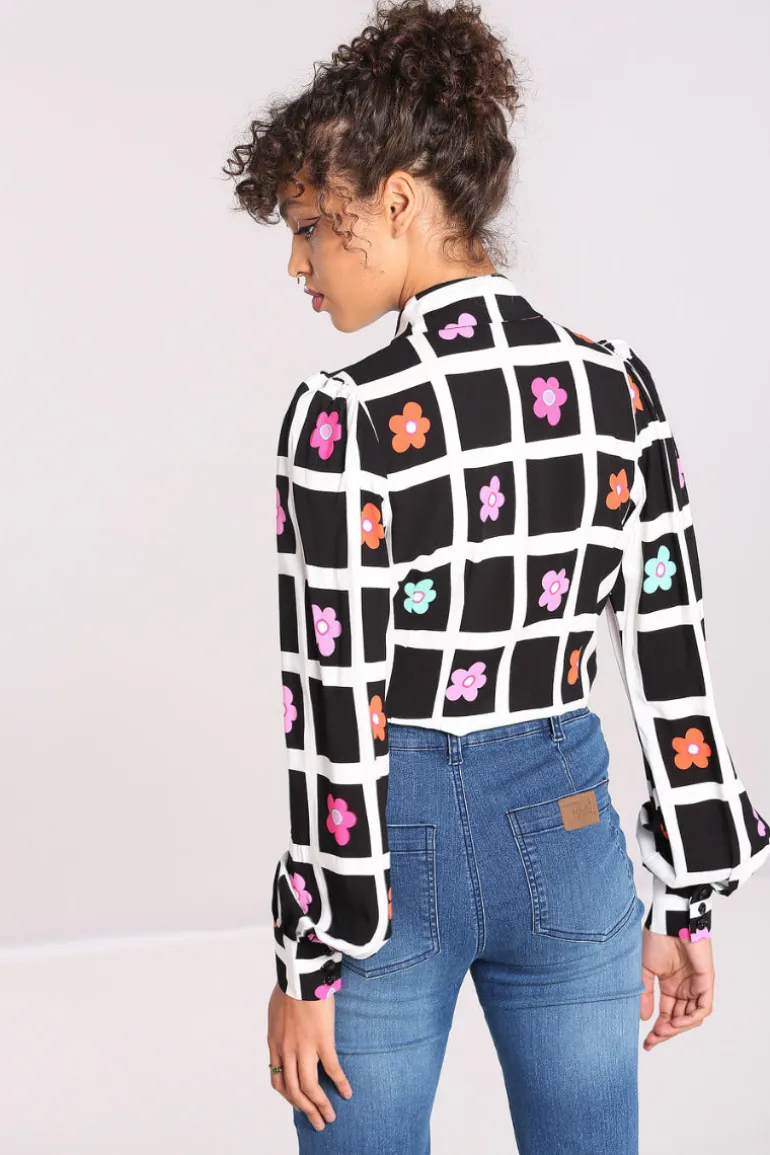 Oopsie Daisy Blouse>Hell Bunny Fashion