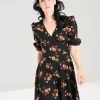 Orla Mid Dress>Hell Bunny New