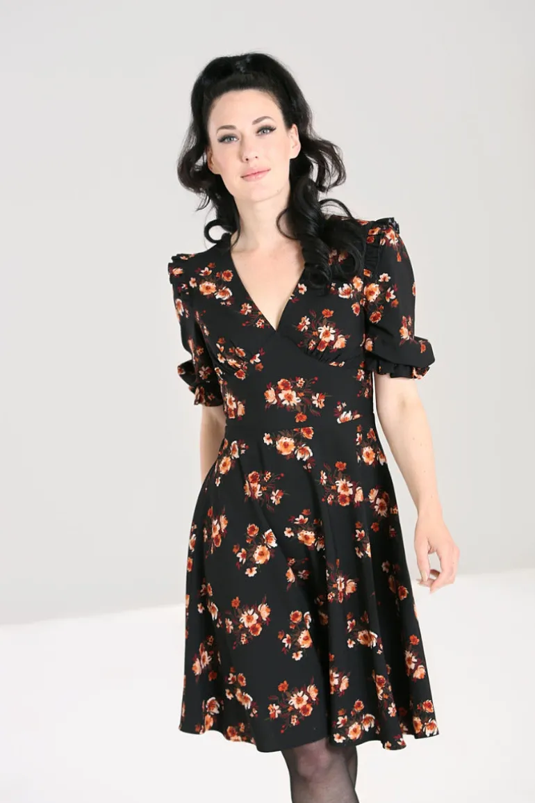 Orla Mid Dress>Hell Bunny New