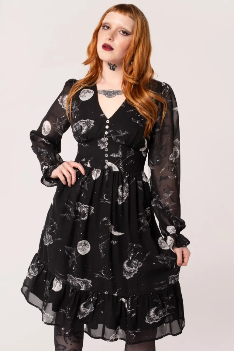 Over The Moon Dress>Hell Bunny Cheap