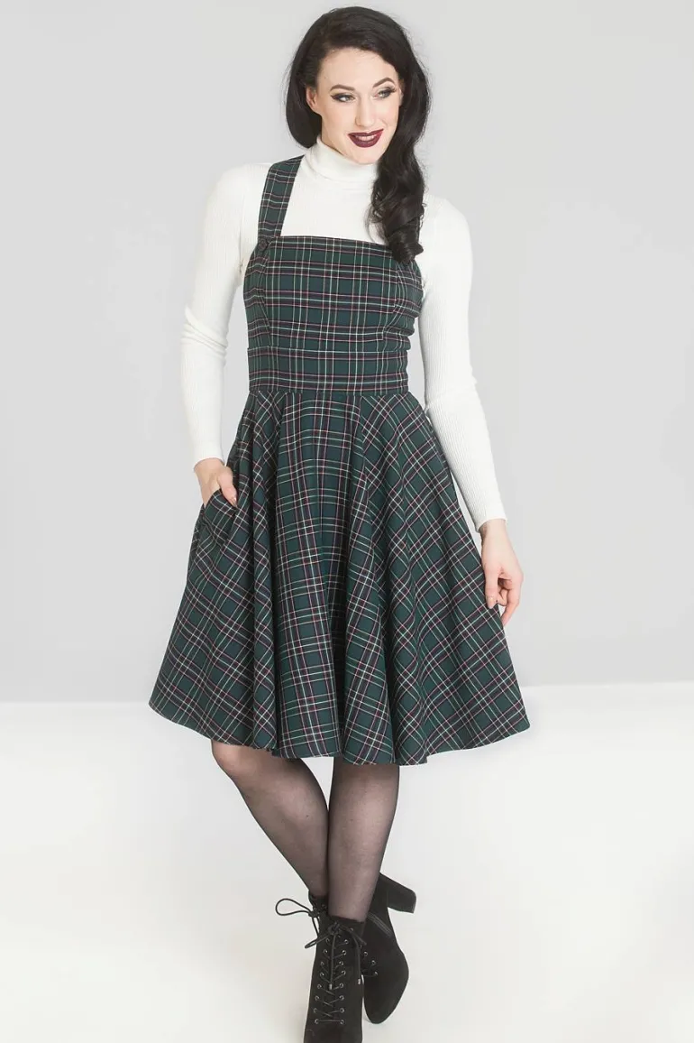 Peebles Pinafore Dress>Hell Bunny Cheap
