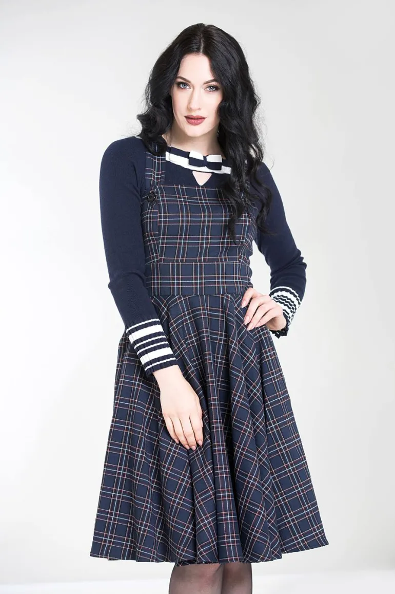 Peebles Pinafore Dress Sale>Hell Bunny Hot