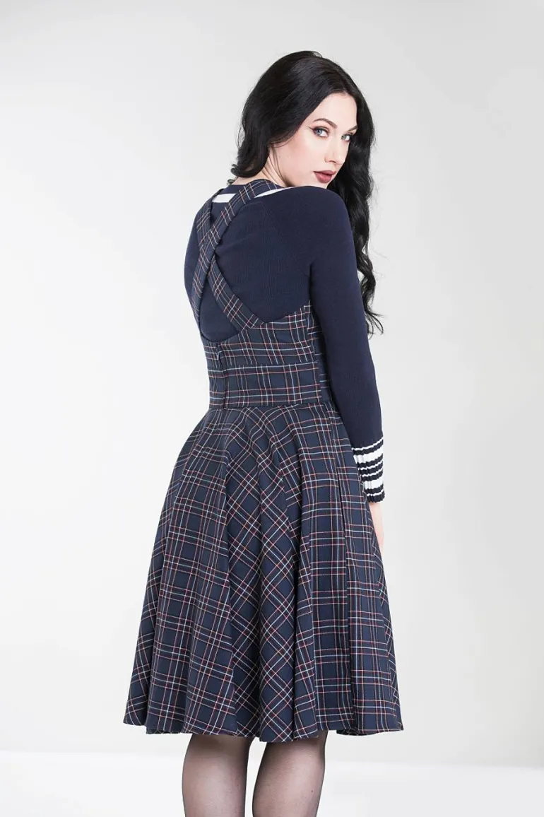 Peebles Pinafore Dress Sale>Hell Bunny Hot